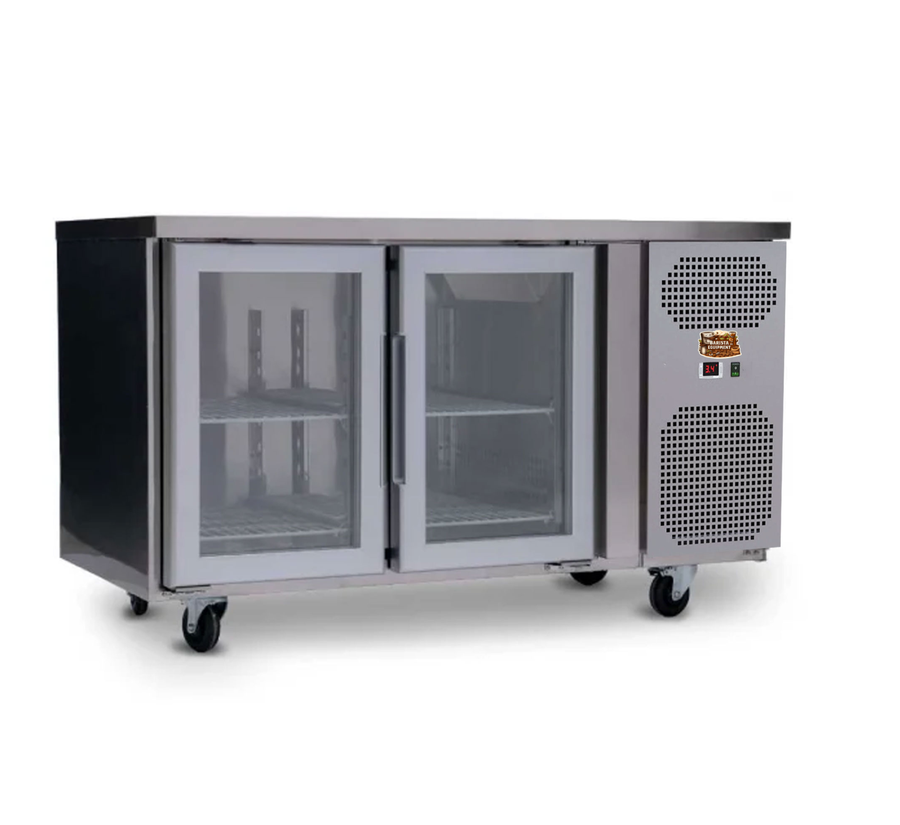 ثلاجة عرض زجاج اثنين باب ماركة توب كولد - PA2100TNG